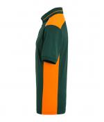 Herren Men's Workwear Polo - COLOR - Dark-green/orange 8533