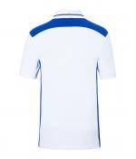 Herren Men's Workwear Polo - COLOR - White/royal 8533