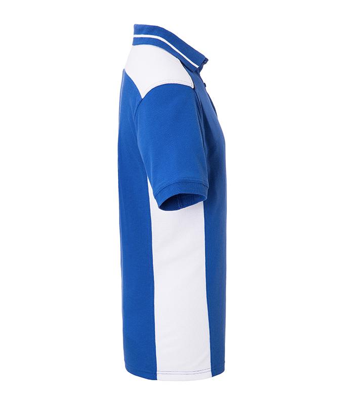 Men Men's Workwear Polo - COLOR - Royal/white 8533