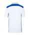 Men Men's Workwear Polo - COLOR - White/royal 8533