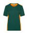 Ladies Ladies' Workwear T-Shirt - COLOR - Dark-green/orange 8534
