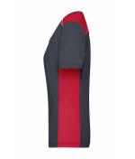 Ladies Ladies' Workwear T-Shirt - COLOR - Carbon/red 8534