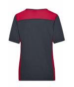 Ladies Ladies' Workwear T-Shirt - COLOR - Carbon/red 8534