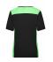 Damen Ladies' Workwear T-Shirt - COLOR - Black/lime-green 8534