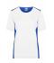 Damen Ladies' Workwear T-Shirt - COLOR - White/royal 8534