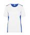 Ladies Ladies' Workwear T-Shirt - COLOR - White/royal 8534