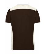 Herren Men's Workwear T-Shirt - COLOR - Brown/stone 8535