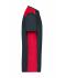 Men Men's Workwear T-Shirt - COLOR - Carbon/red 8535