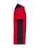 Men Men's Workwear T-Shirt - COLOR - Red/navy 8535