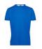 Men Men's Workwear T-Shirt - COLOR - Royal/white 8535