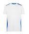 Men Men's Workwear T-Shirt - COLOR - White/royal 8535