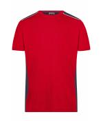 Herren Men's Workwear T-Shirt - COLOR - Red/navy 8535