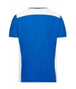 Men Men's Workwear T-Shirt - COLOR - Royal/white 8535