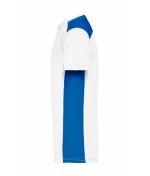 Men Men's Workwear T-Shirt - COLOR - White/royal 8535