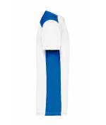 Men Men's Workwear T-Shirt - COLOR - White/royal 8535