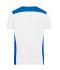Men Men's Workwear T-Shirt - COLOR - White/royal 8535