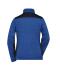 Ladies Ladies' Knitted Workwear Fleece Jacket - STRONG - Royal-melange/navy 8536