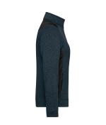 Ladies Ladies' Knitted Workwear Fleece Jacket - STRONG - Navy/navy 8536