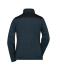 Ladies Ladies' Knitted Workwear Fleece Jacket - STRONG - Navy/navy 8536