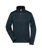 Ladies Ladies' Knitted Workwear Fleece Jacket - STRONG - Navy/navy 8536