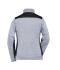 Ladies Ladies' Knitted Workwear Fleece Jacket - STRONG - White-melange/carbon 8536