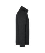 Men Men's Knitted Workwear Fleece Jacket - STRONG - Black/black 8537