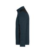 Herren Men's Knitted Workwear Fleece Jacket - STRONG - Navy/navy 8537