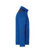 Men Men's Knitted Workwear Fleece Jacket - STRONG - Royal-melange/navy 8537