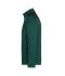 Men Men's Knitted Workwear Fleece Jacket - STRONG - Dark-green-melange/black 8537