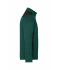 Men Men's Knitted Workwear Fleece Jacket - STRONG - Dark-green-melange/black 8537