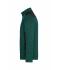 Herren Men's Knitted Workwear Fleece Jacket - STRONG - Dark-green-melange/black 8537