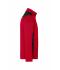 Men Men's Knitted Workwear Fleece Jacket - STRONG - Red-melange/black 8537