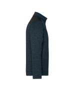 Unisex Men's Knitted Workwear Fleece Half-Zip - STRONG - Navy/navy 8538