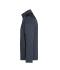 Unisex Men's Knitted Workwear Fleece Half-Zip - STRONG - Carbon-melange/black 8538