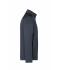 Unisex Men's Knitted Workwear Fleece Half-Zip - STRONG - Carbon-melange/black 8538