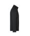 Unisex Men's Knitted Workwear Fleece Half-Zip - STRONG - Black/black 8538