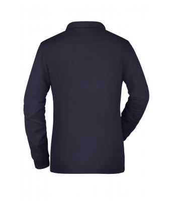 Damen Ladies' Workwear Polo Pocket Longsleeve Navy 8539