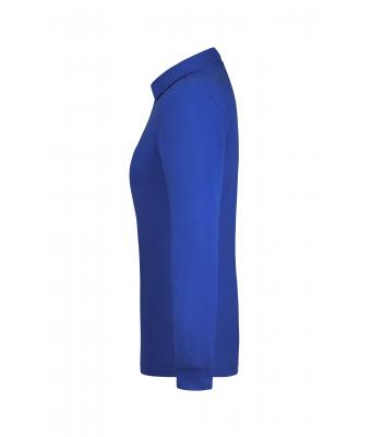 Damen Ladies' Workwear Polo Pocket Longsleeve Royal 8539