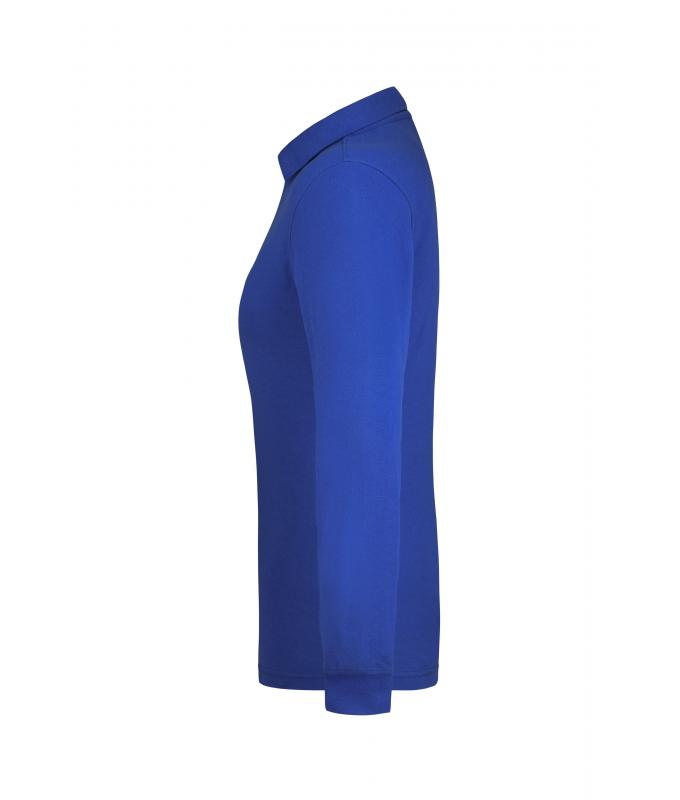 Damen Ladies' Workwear Polo Pocket Longsleeve Royal 8539