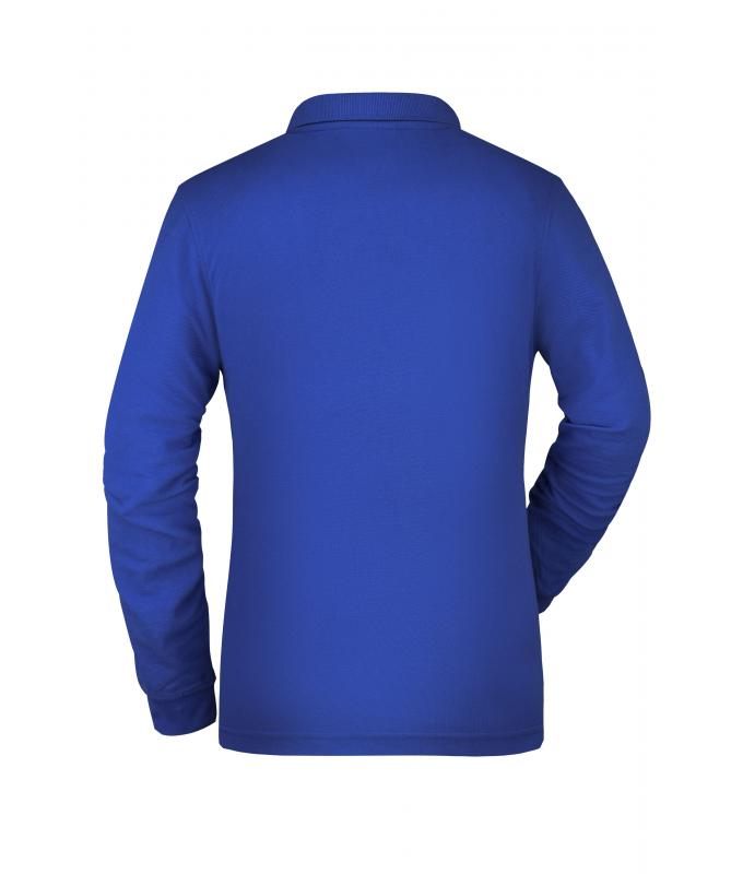 Damen Ladies' Workwear Polo Pocket Longsleeve Royal 8539