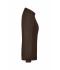Damen Ladies' Workwear Polo Pocket Longsleeve Brown 8539