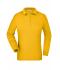 Damen Ladies' Workwear Polo Pocket Longsleeve Gold-yellow 8539