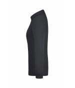 Damen Ladies' Workwear Polo Pocket Longsleeve Carbon 8539