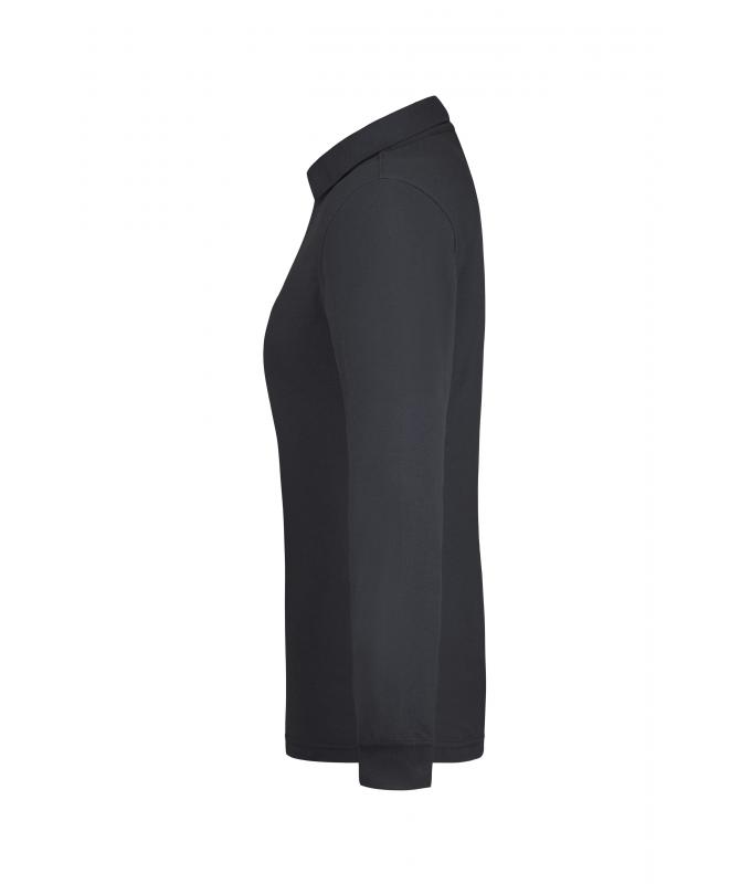 Damen Ladies' Workwear Polo Pocket Longsleeve Carbon 8539