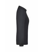 Damen Ladies' Workwear Polo Pocket Longsleeve Carbon 8539