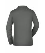 Ladies Ladies' Workwear Polo Pocket Longsleeve Dark-grey 8539