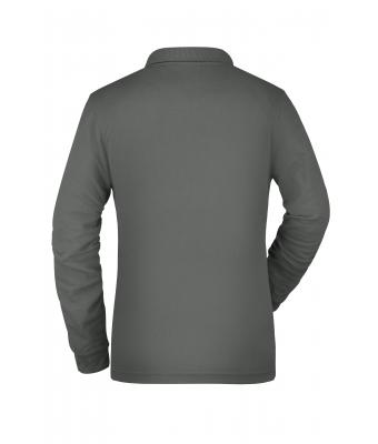 Ladies Ladies' Workwear Polo Pocket Longsleeve Dark-grey 8539