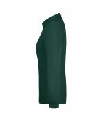 Damen Ladies' Workwear Polo Pocket Longsleeve Dark-green 8539