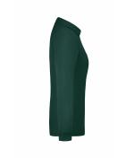 Damen Ladies' Workwear Polo Pocket Longsleeve Dark-green 8539