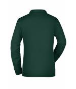 Damen Ladies' Workwear Polo Pocket Longsleeve Dark-green 8539